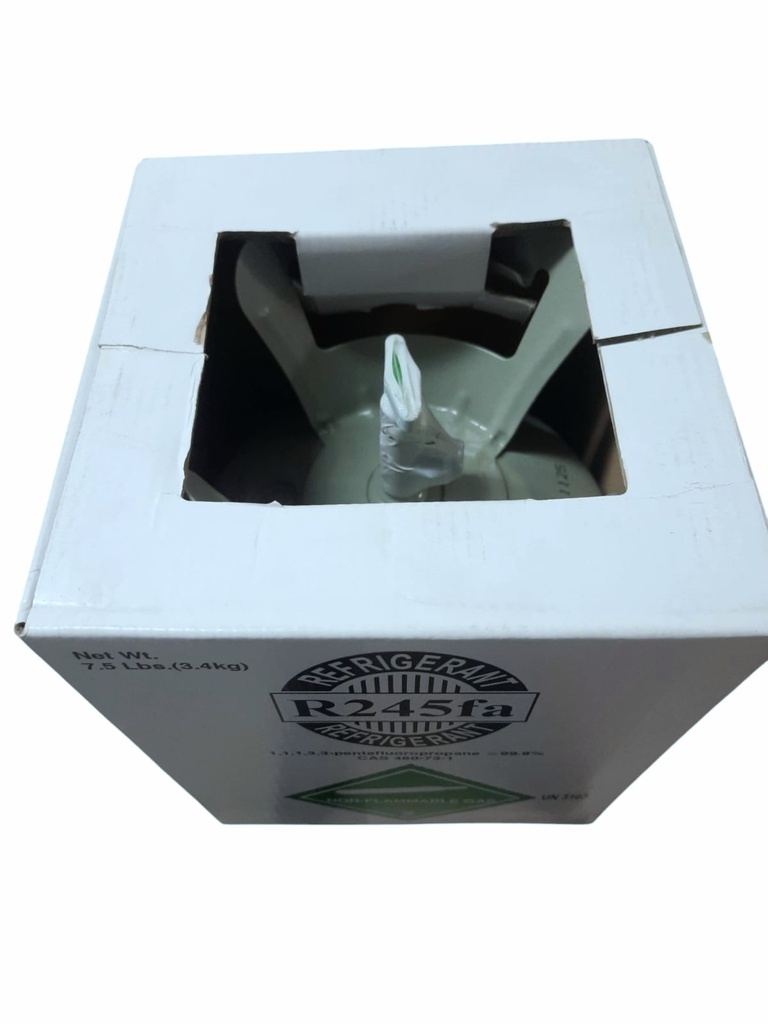 Refrigerante Refrigerant R-245fa de 3,4 KG