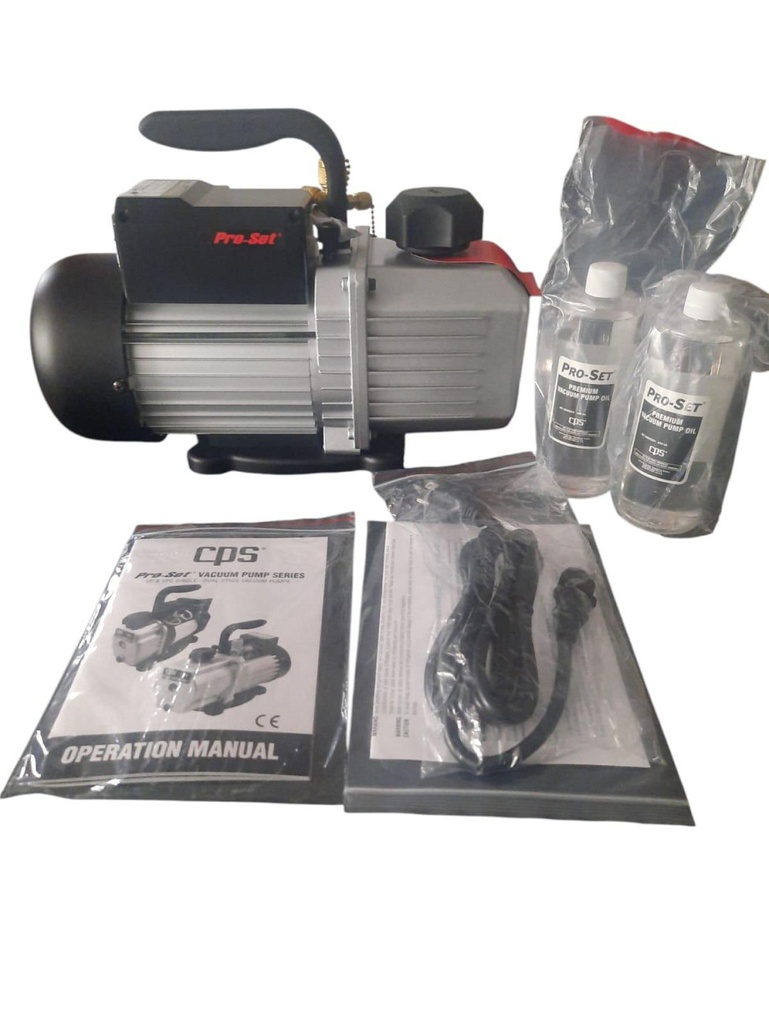 Bomba de Vacío 6 CFM  2 Etapas. CPS