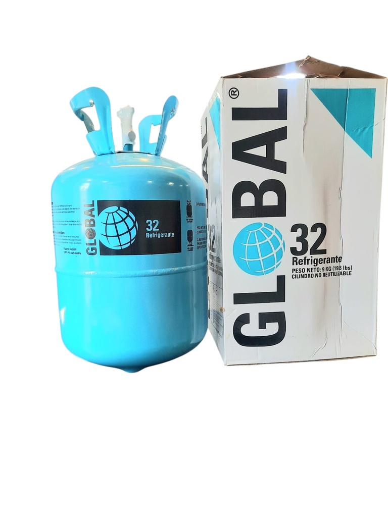 Refrigerante Refrigerant R-32 de 9,5 KG
