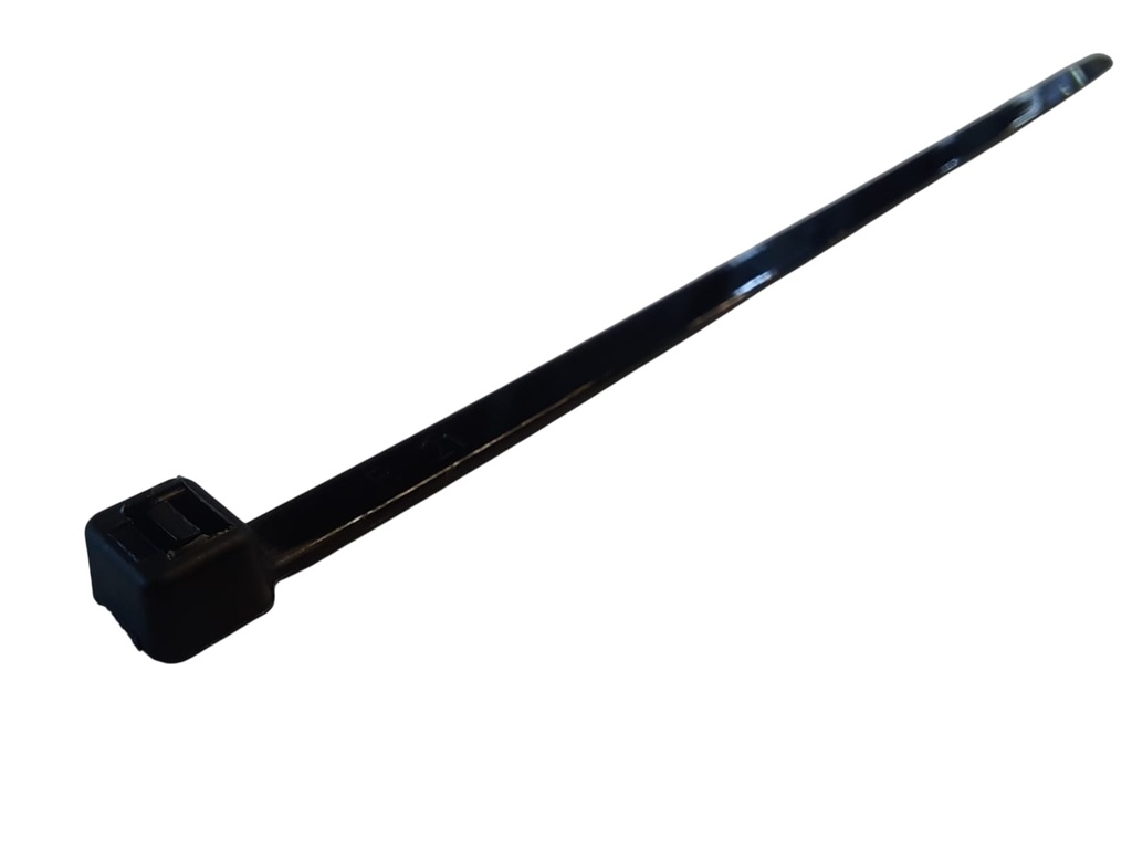 Amarras plasticas negras 200mm x 4,8m (empaque 100 unidades)