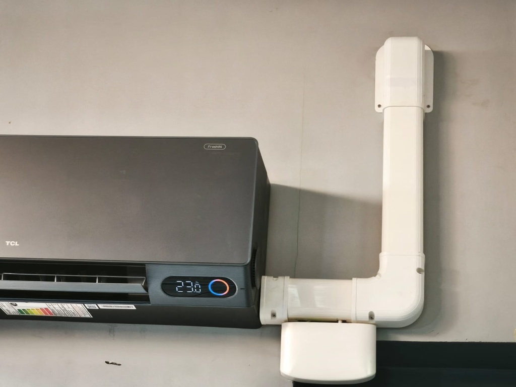 Canaleta de AC ABLTEK Straight Duct 2000x80x65 (LxWxD)