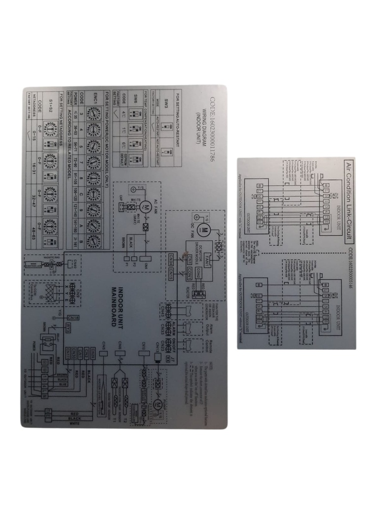 Tarjeta de control equipo ducto 18k Midea