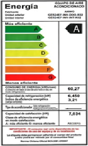 Aire Acondicionado Inverter AWNO Ecoflow split muro 24000 BTU R32