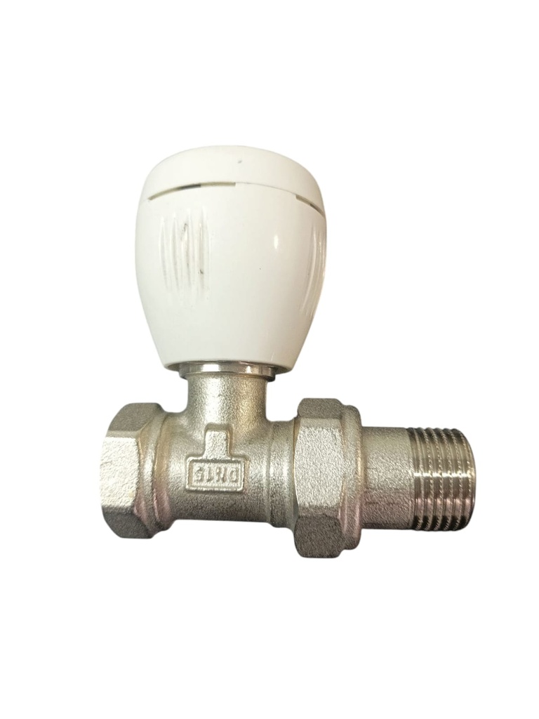 VALVULA RADIADOR RECTA DOBLE REG. 1/2