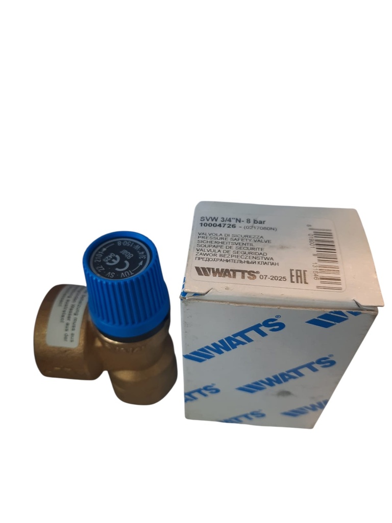 Valvula de Alivio 3/4" 6 BAR