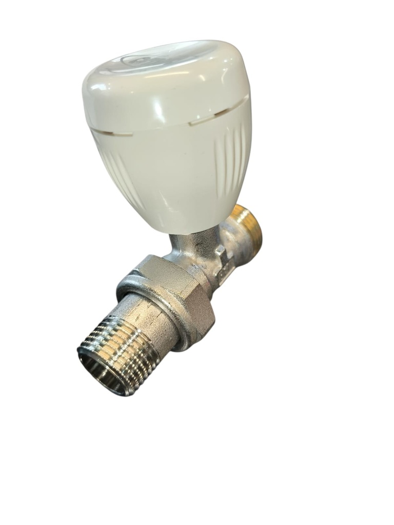 VALVULA RADIADOR RECTA DOBLE REG. 1/2 para Eurok