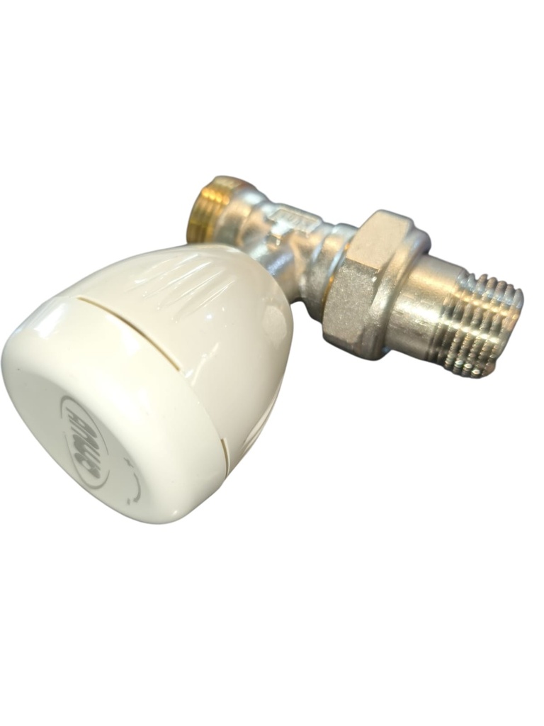 VALVULA RADIADOR RECTA DOBLE REG. 1/2 para Eurok