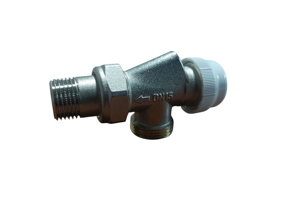 Valvula Termostatica Doble Angular 1/2" PEX para EUROKONO