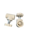 Valvula De Corte Tuberías Ppr Calefacción S 2.5 Dn40