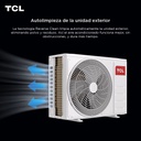 Aire Acondicionado Inverter TCL FreshIN split muro 12000 BTUT