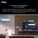 Aire Acondicionado Inverter TCL FreshIN split muro 12000 BTUT
