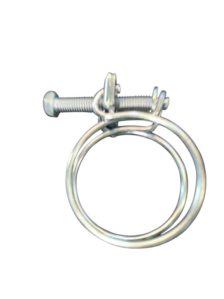 Abrazadera de alambre doble