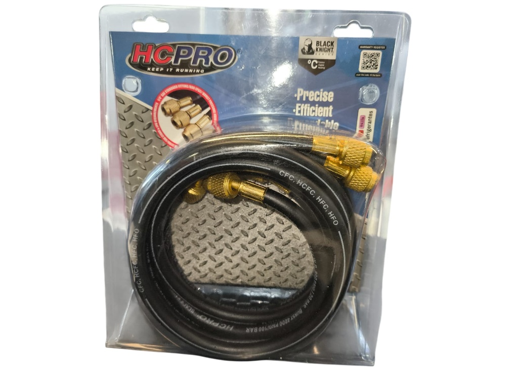 MANOMETRO HCPRO 80mm (Mangueras negras)