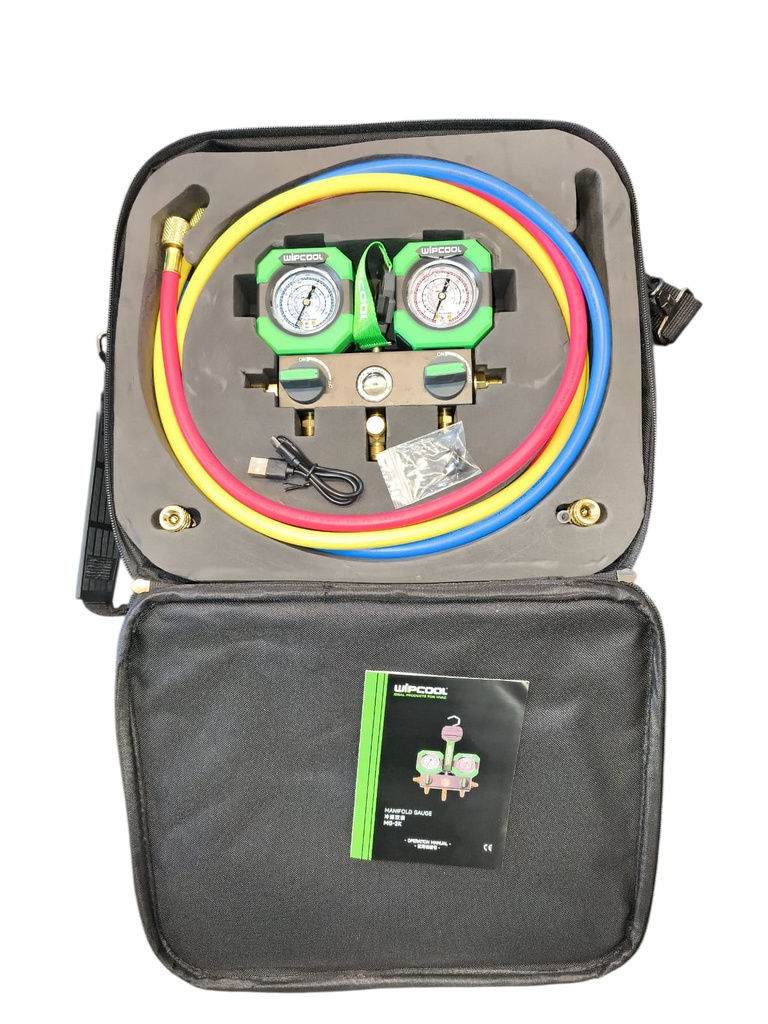 MANOMETRO Wipcool R32, R410 con mangueras