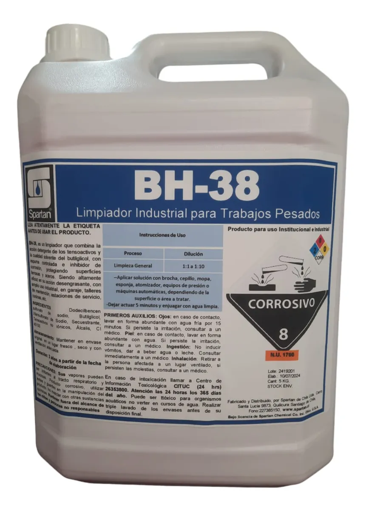 Kit Liquidos para aire acondicionado 5 Litros c/u Spartan