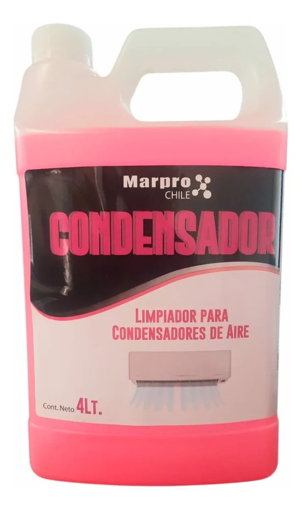Kit Liquidos Limpiadores para Aire acondicionado 4 Litros c/u Marpro.