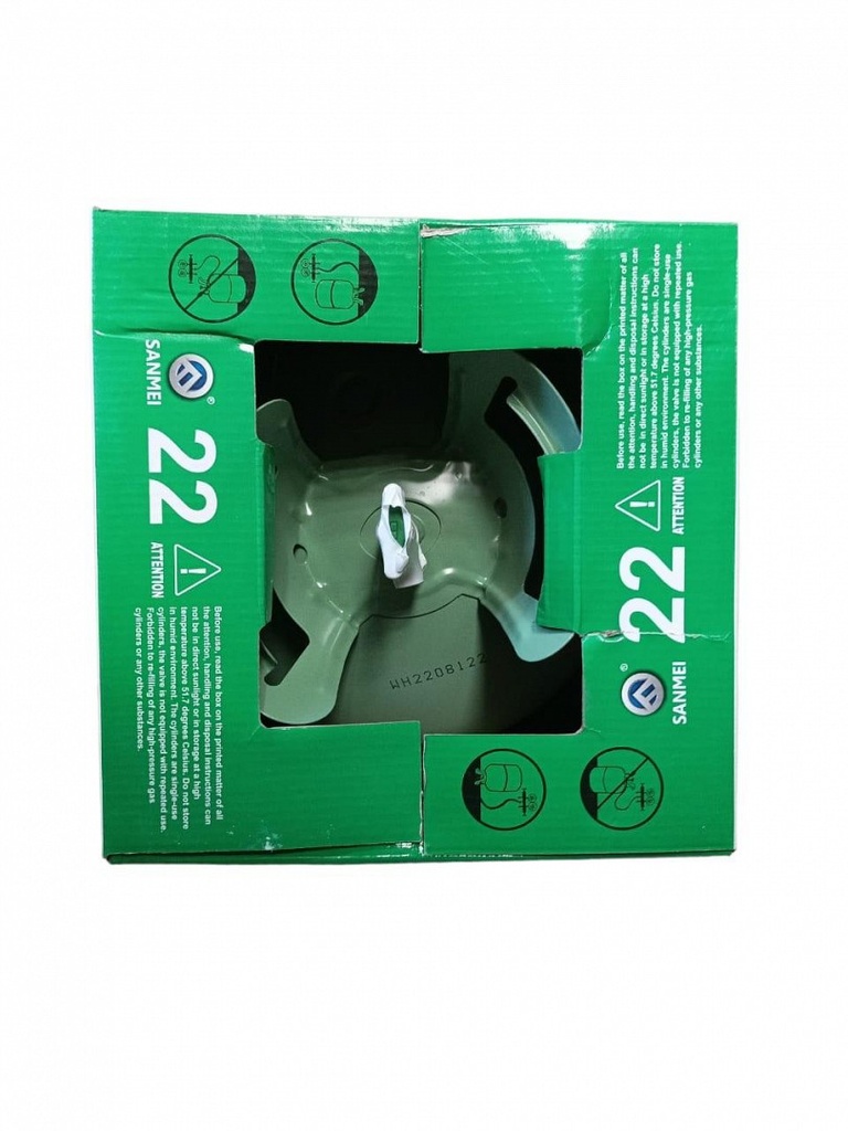 Refrigerante Sanmei R-22 de 13,6 KG