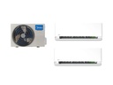 Multisplit Midea Breezeless Unidad interior tipo muro 12000BTU R32