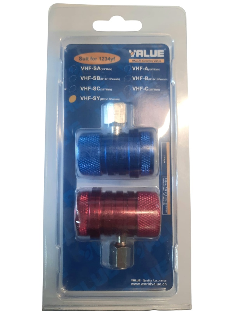 VALUE VHF-SY ACOPLES DE CARGA R1234