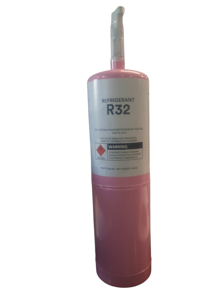 Refrigerante Refrigerant R-32 de  650 G