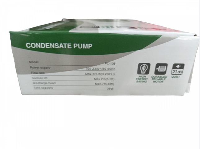 Bomba de condensado mini w by trane