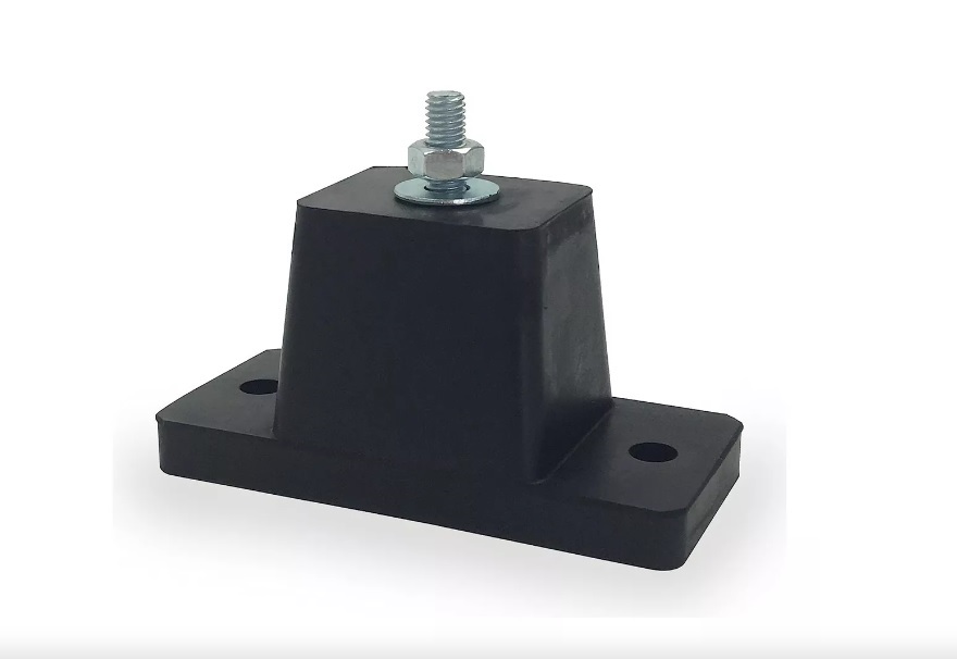 Base Soporte Piso Goma Antivibración PACK 4 PCS