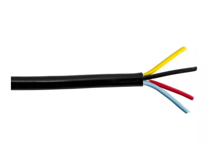 Cordon Flexible Negro 4x1.5mm FVK x metro