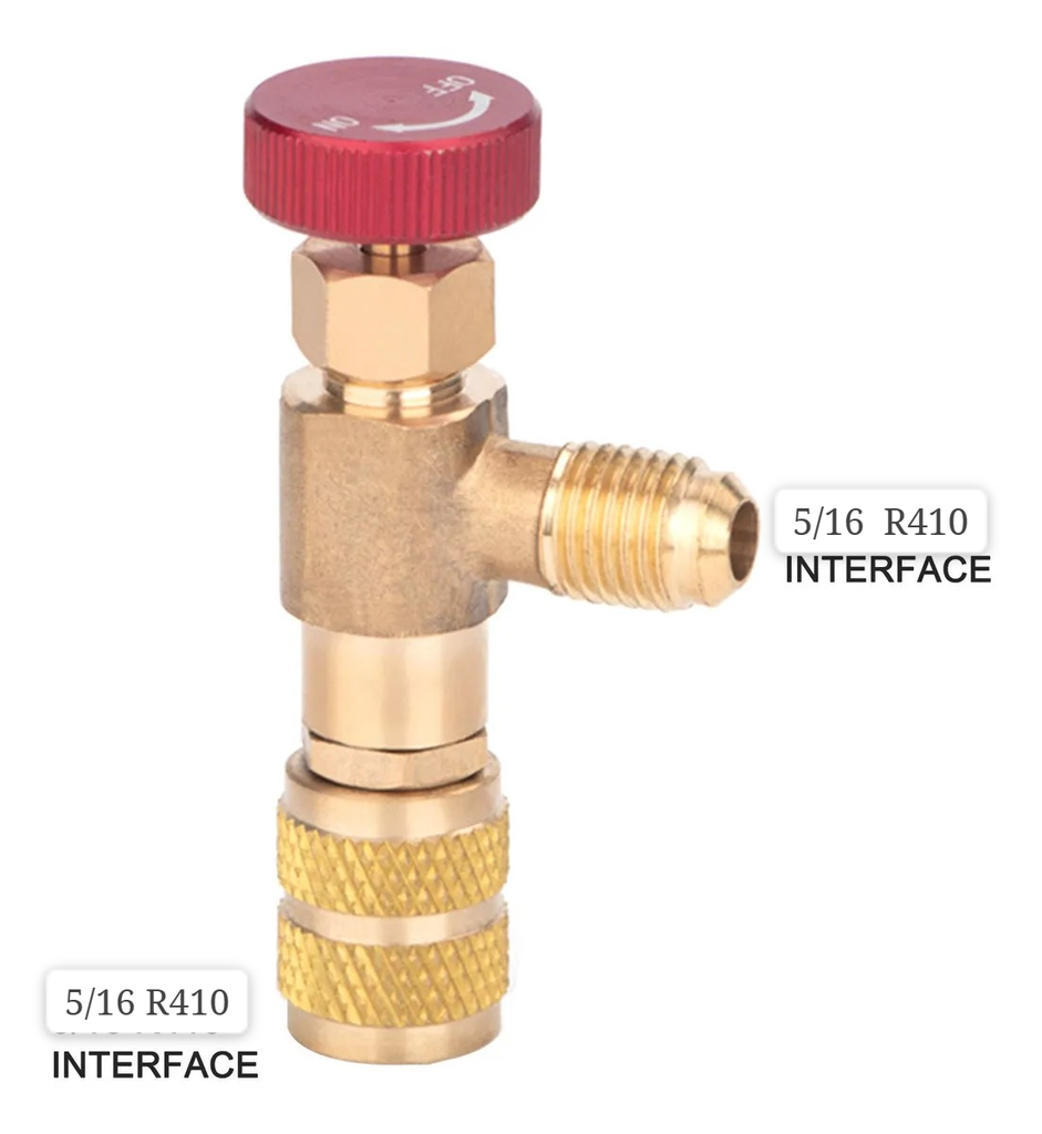 Kit Valvulas de Seguridad adaptador R410A-R22