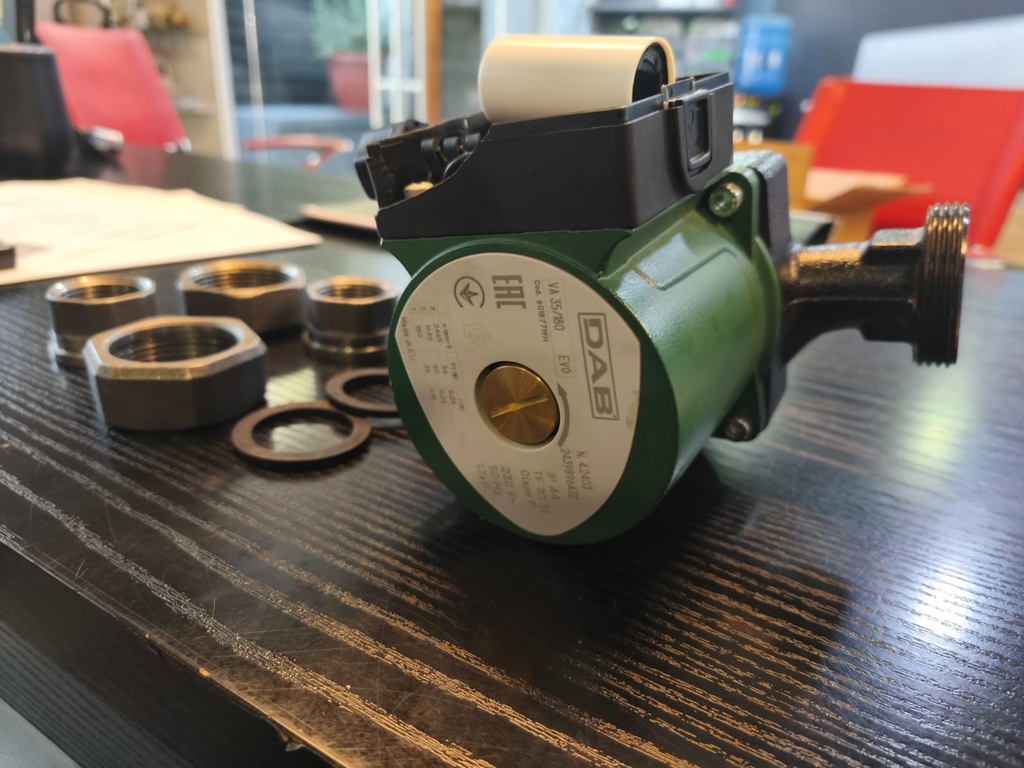 KIT BOMBA DAB CIRCULADORA ROTOR HUMEDO VA 35/180 UNION 1 220V