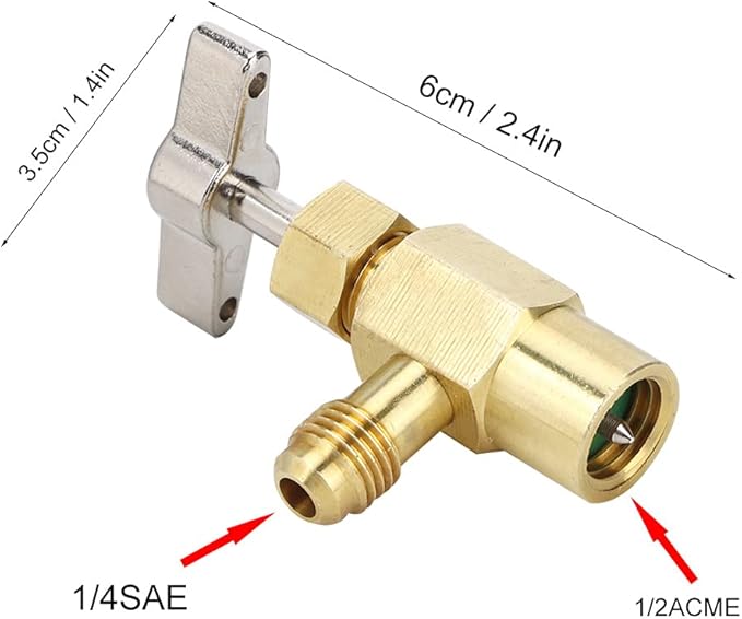 Valvula Seguridad adaptador R410A (copiar)