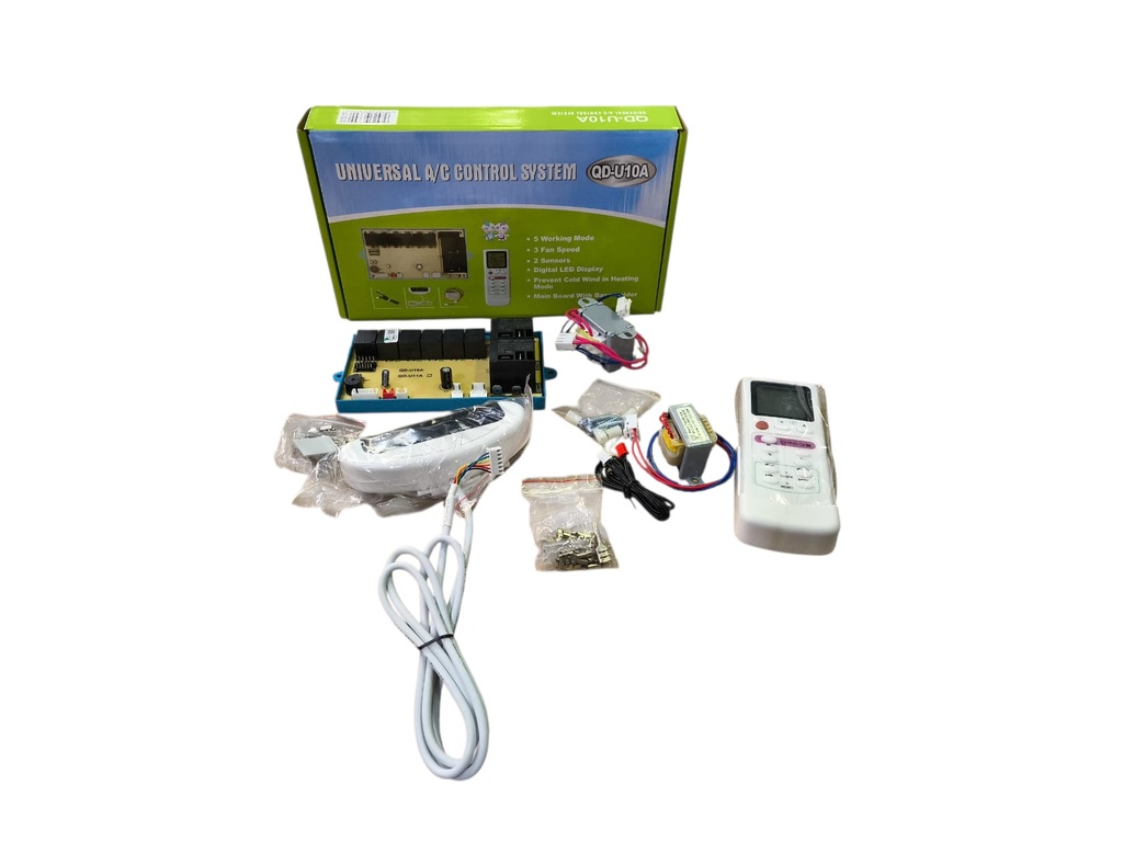 TARJETA UNIVERSAL PARA AIRE ACONDICIONADO ON OFF mod. QDU10A