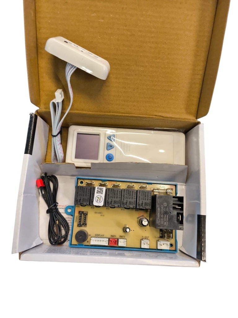 TARJETA UNIVERSAL PARA AIRE ACONDICIONADO ON OFF mod. QDU03C