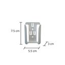 Soporte Base Porta Control Remoto RG10F Incluye Tornillos