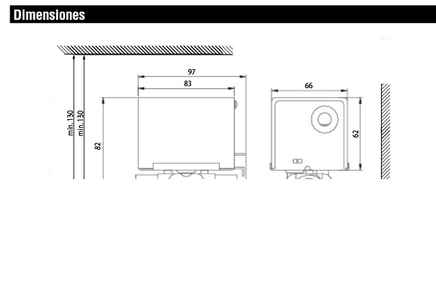ACTUADOR CABEZAL REPUESTO ON OFF VALVULAS FANCOIL