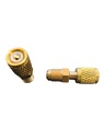 Adaptador  1/4" H (R22) x 5/16" M (R410) GENERICO