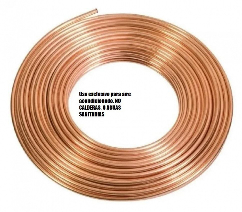 CAÑERIAS DE REFRIGERACION 3/8 15MT