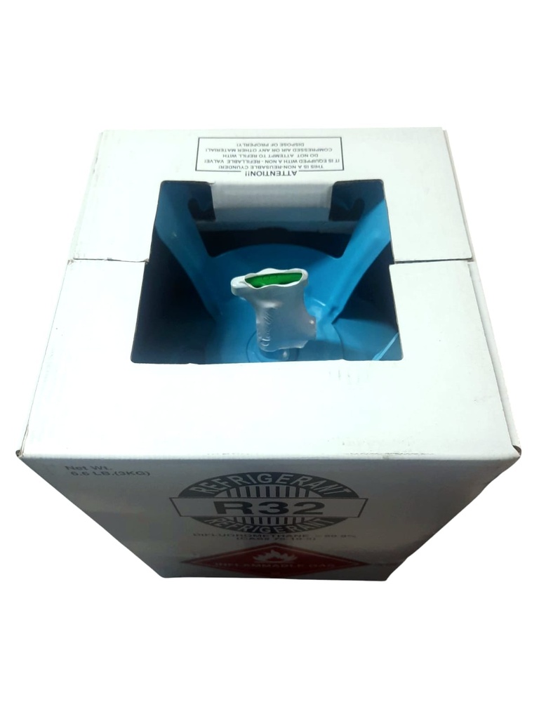 Refrigerante Refrigerant R-32 de 3 KG