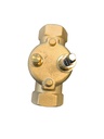 Cuerpo de válvula dos vías tipo vástago, diámetro 1/2", conexión NPT.
