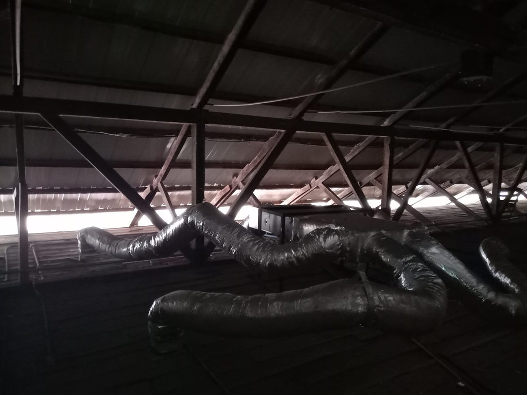 DUCTO FLEXIBLE ALUMINIO 12 PULGADA  7.6MTS. LARGO