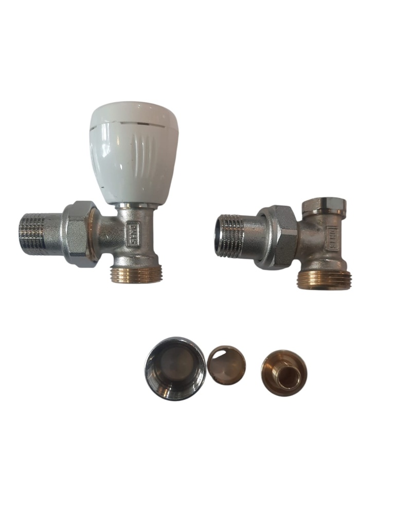 KIT VALV.ANG.1/2''+CODO PARA PEX20