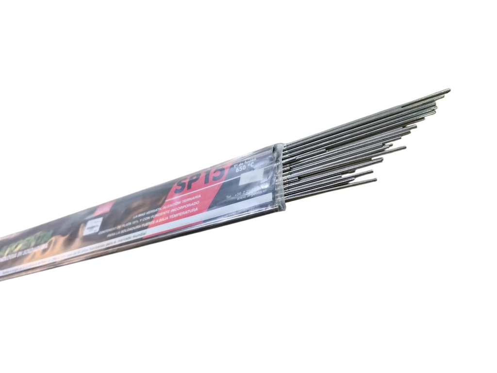 VARILLA SOLDADURA 15 % PLATA con FUNDENTE ARGENTA