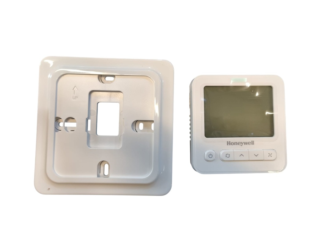 KIT TERMOSTATO DIGITAL CONFIGURABLE HONEYWELL PARA FAN COIL. INCLUYE PLACA MURO
