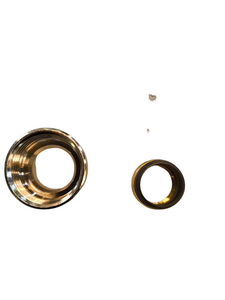 ACCESORIO RADIADOR - VALVULA RADIADOR RECTA DOBLE REG. 1/2" PARA COBRE EUROKONO