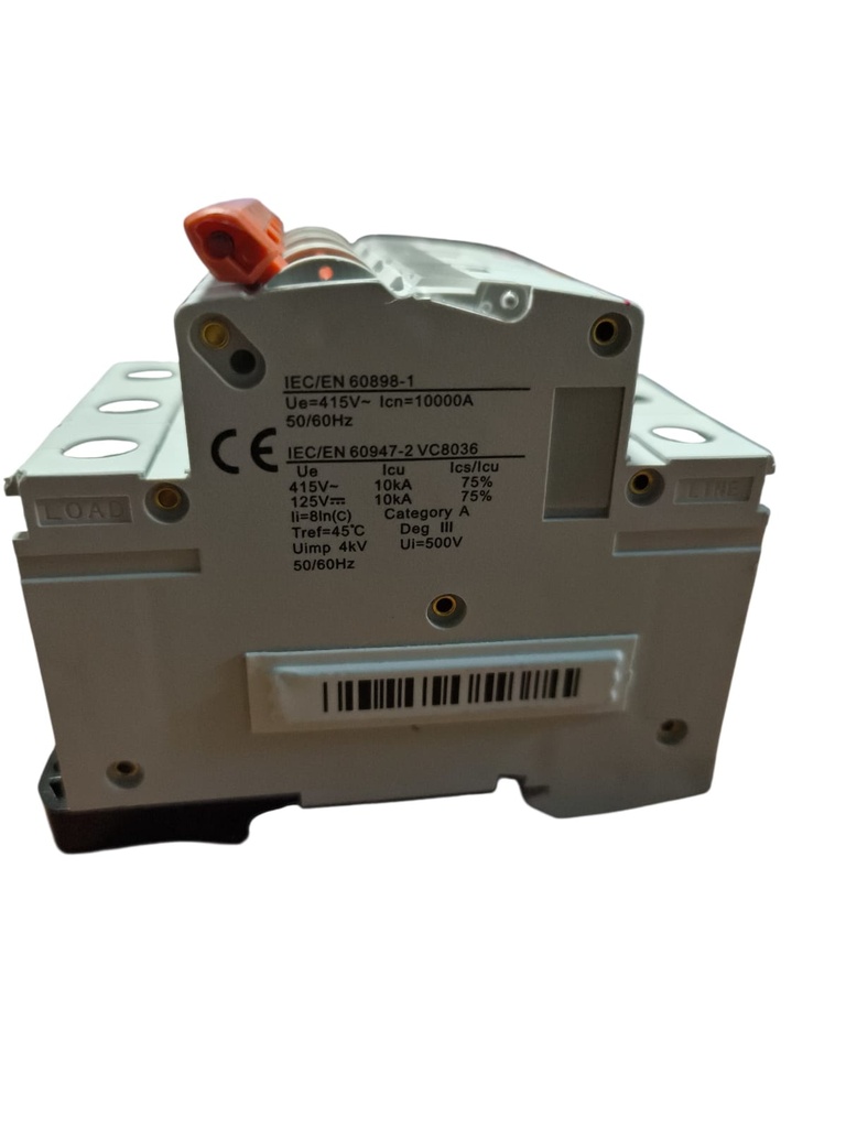 Interruptor Automatico Tripolar 3x32a Curva C Ruptura 10ka