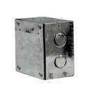 Caja Pre-Galvanizada pre-Picada 150 x 150 x 100 mm TAPA Y EMPQ