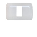 Placa Tapa 1 Modulo Color Blanco - Lexo -sin Soporte