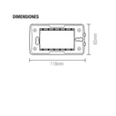 Soporte 3 Modulos - Lexo