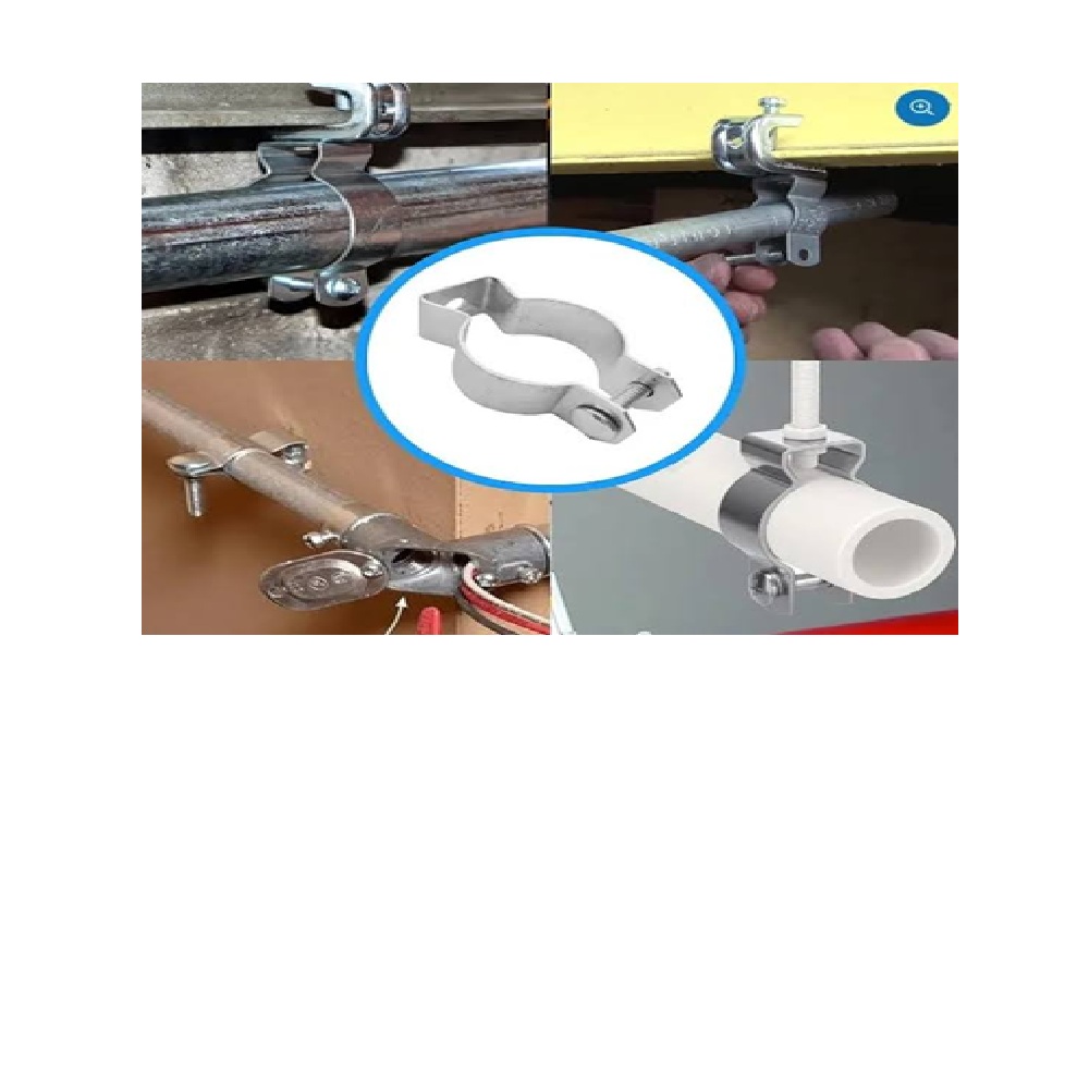 Abrazadera EMT Caddy 3/4" 25mm c/tuerca y perno