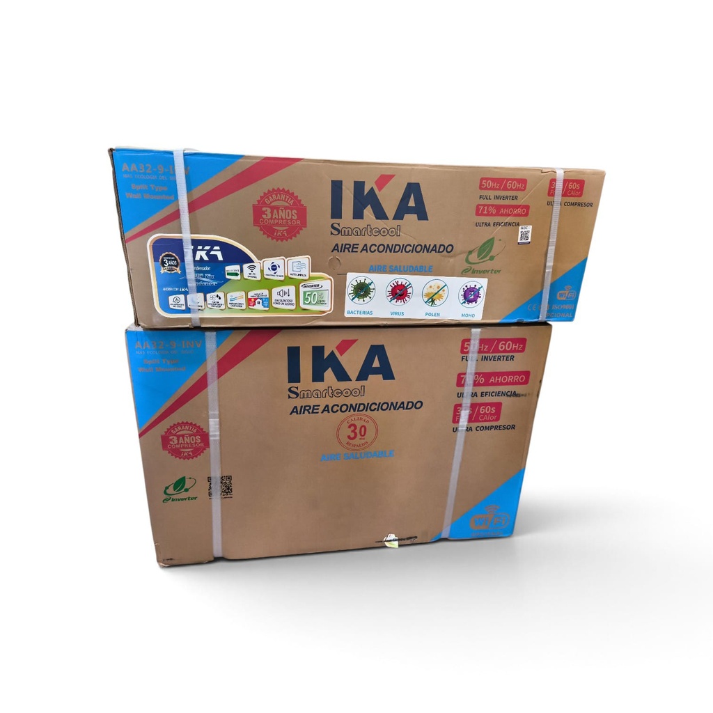 Aire Acondicionado Inverter IKA split muro 9000 BTU R32