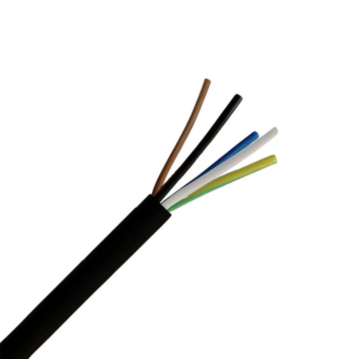 Cordon Flexible 5 x 1.5mm negro por metro [CORNG5X1.5]